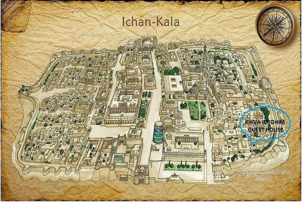 Khiva Ibrohim Guest House المظهر الخارجي الصورة